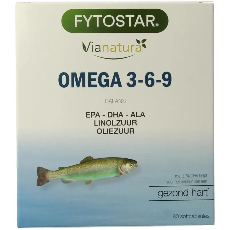 Fytostar Vianatura Omega 3-6-9 (80 capsules)