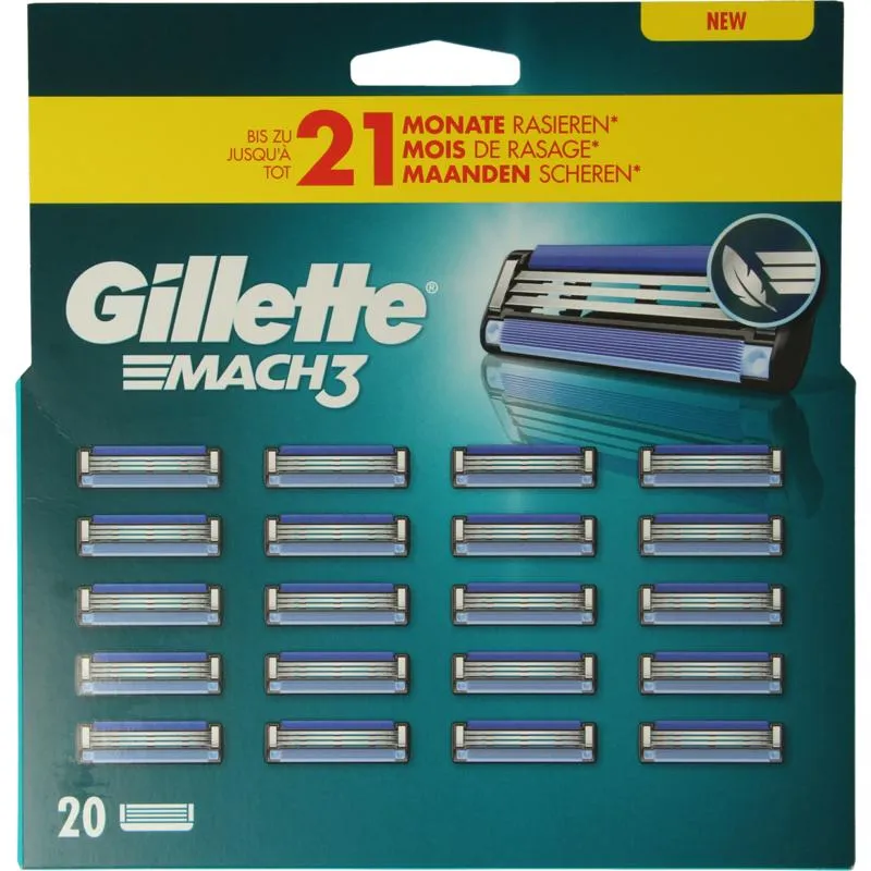 Gillette Mach3 Blades (18 stuks)