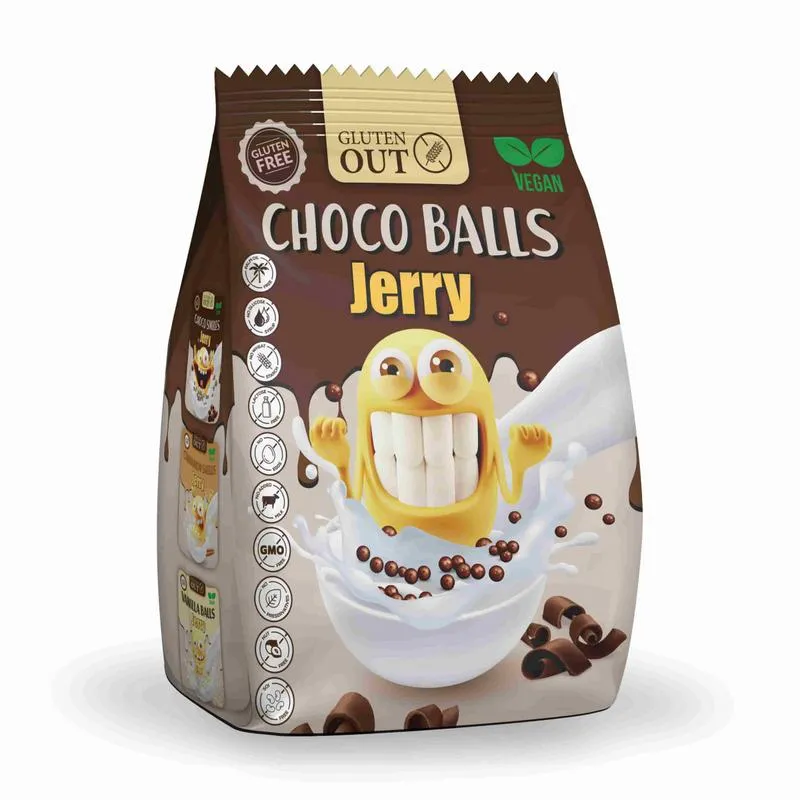 Gluten Out Jerry Choco Balls Glutenvrij (375 gr)