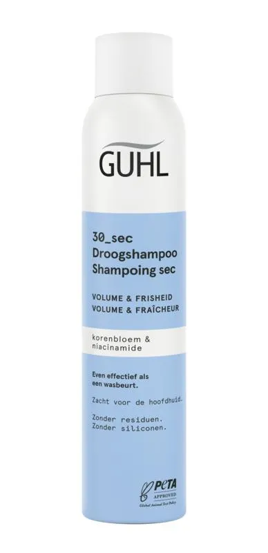 Guhl Droogshampoo 30Sec Volume & Frisheid (200 ml)