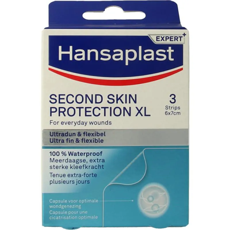 Hansaplast Second Skin Protection XL (3 stuks)