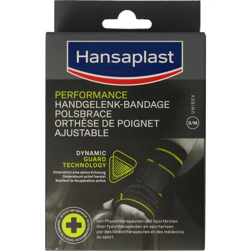 Hansaplast Polsbrace Performance (1 stuk)