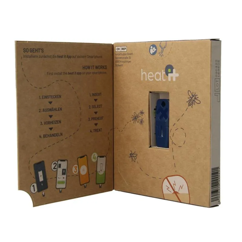 Heat-It Insect Bite Healer Classic Usb-C (1 stuk)