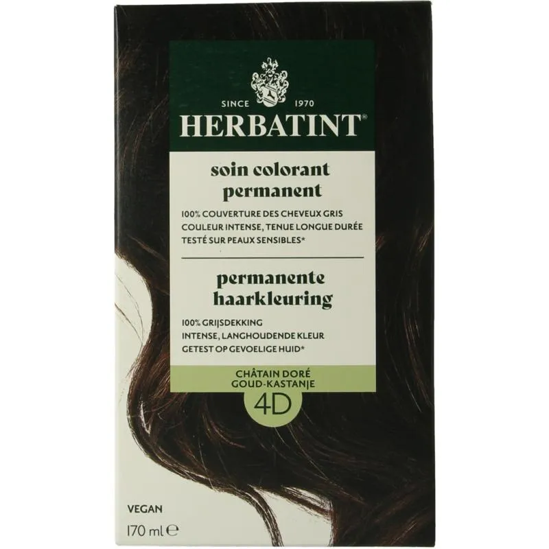 Herbatint 4D Golden Chestnut (170 ml)