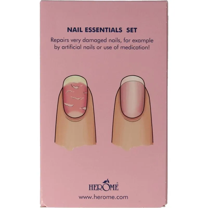 Herome Essentials Set Voor Zeer Beschadigde Nagels (1 set)