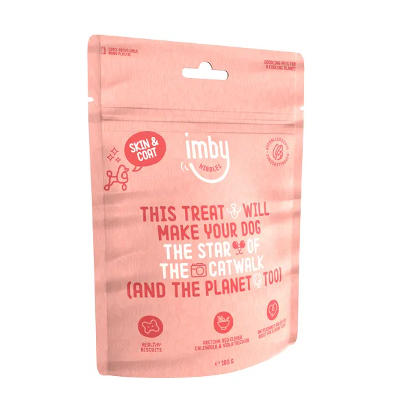 Imby Pet Food Hondensnack Biscuit Insecteneiwitten (100 gr)