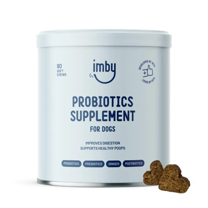 Imby Pet Food Probiotica Supplement Hond (90 kauwtabletten)