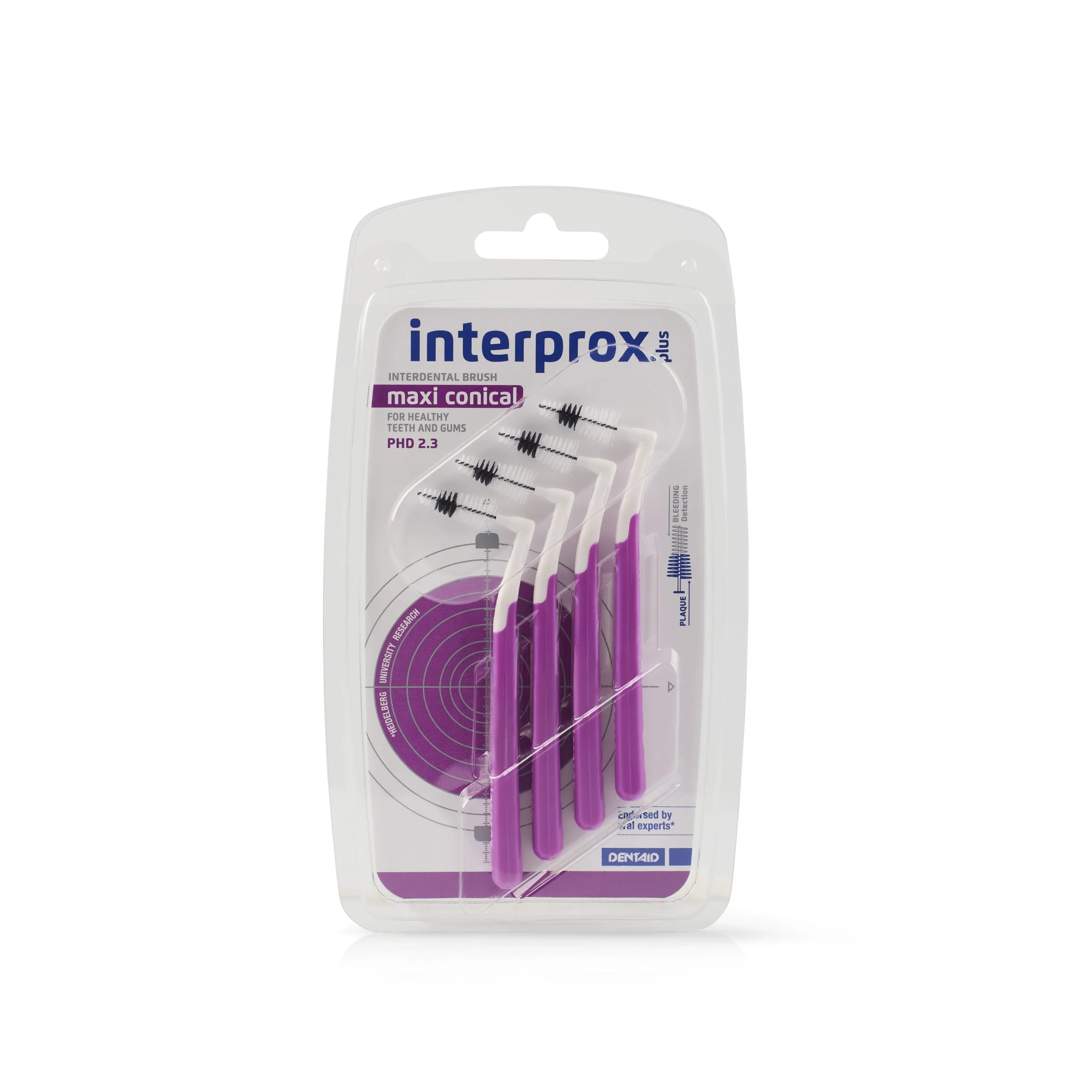 Interprox Plus Ragers Maxi Conical Paars (4 stuks)