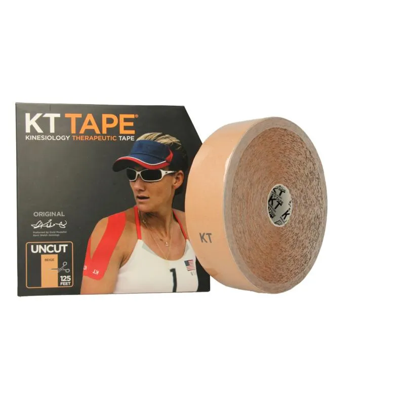 Kt Tape Jumbo Original Roll 38 Meter Beige Precut (1 stuk)