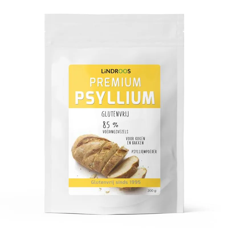 Lindroos Premium Psyllium Glutenvrij (200 gr)