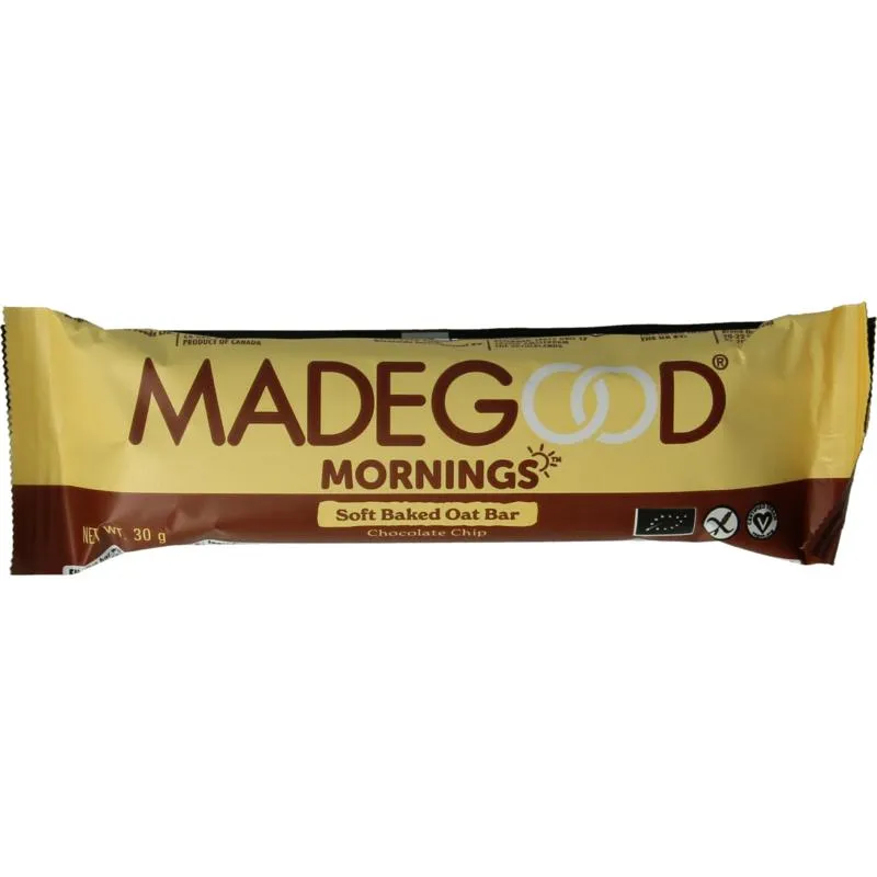 Madegood Morning Bar Chocolate Chip (30 gr)