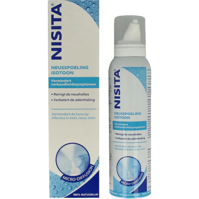 Nisita Neusspoeling Isotoon Micro Diffusion (125 ml)