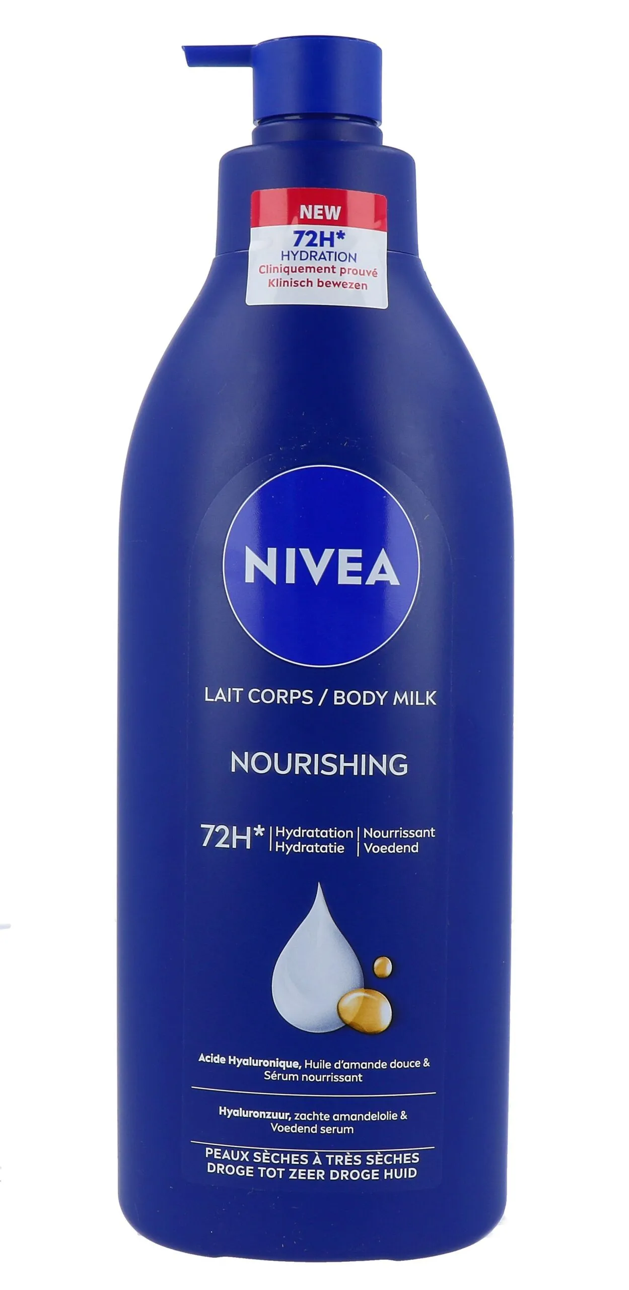Nivea Verzorgende Milk Met Pomp (400 ml)