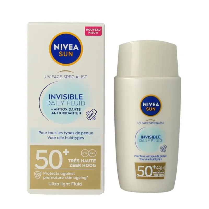 Nivea Sun Face Daily Fluid Spf50+ (40 ml)