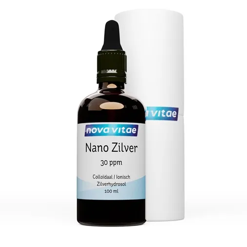 Nova Vitae Nano Zilver Colloidaal 30Ppm (100 ml)