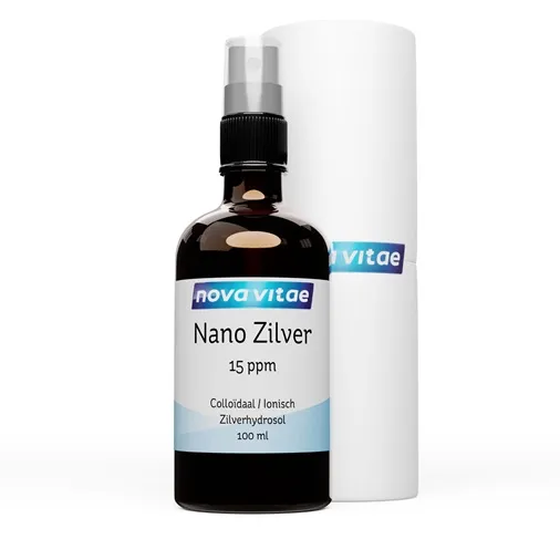 Nova Vitae Nano Zilver Colloidaal Spray 15Ppm (100 ml)
