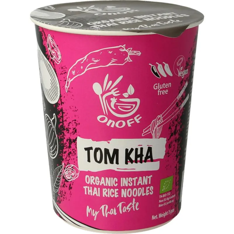 Onoff Instant Noodlesoup Tom Kha Bio (75 gr)