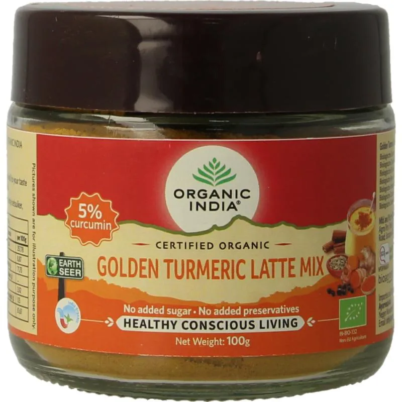 Organic India Golden Turmeric Latte Mix (100 gr)