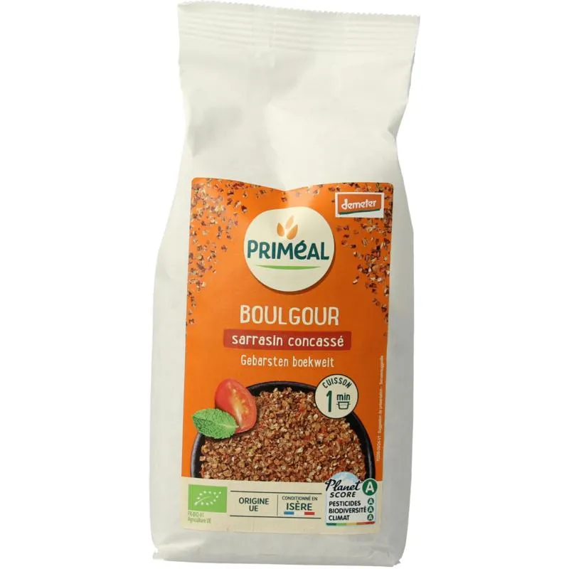 Priméal Bulgur Geplette Boekweit Bio (400 gr)