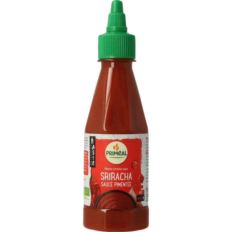 Priméal Chilisaus Sriracha Pittig Bio (250 gr)