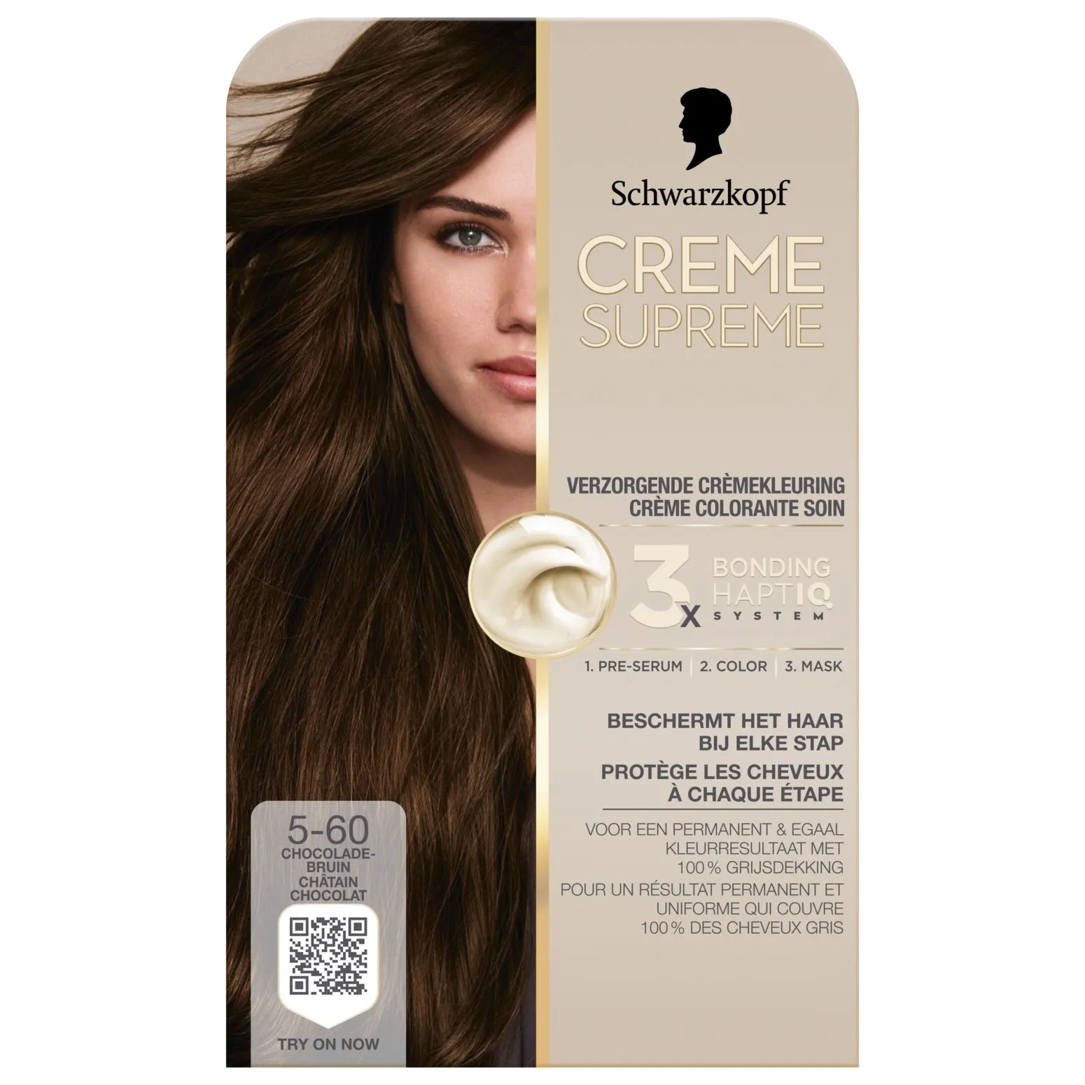 Schwarzkopf Creme Supreme 5-60 Bruin (1 stuk)