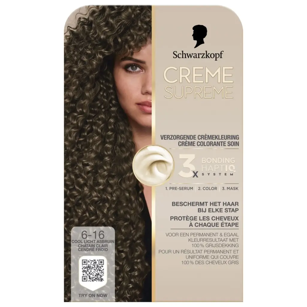 Schwarzkopf Creme Supreme 6-16 Licht Bruin (1 stuk)