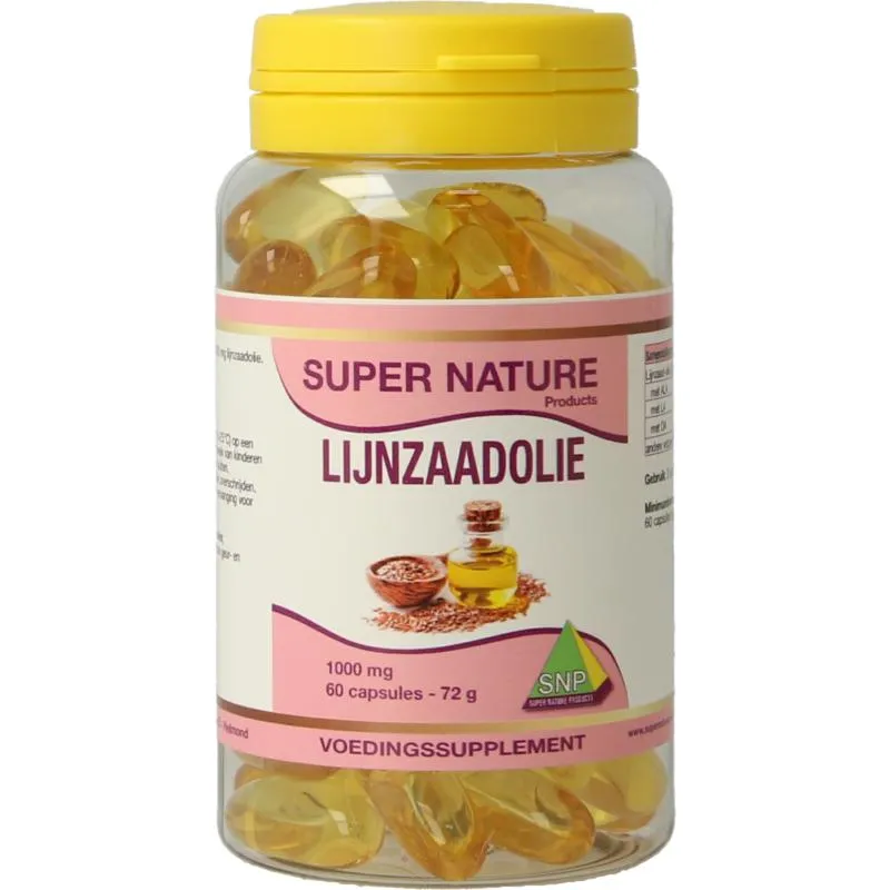Snp Lijnzaadolie 1000Mg (60 capsules)