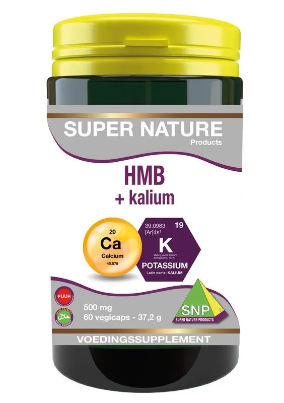 Snp Hmb+ Kalium 500Mg Puur (60 vega capsules)
