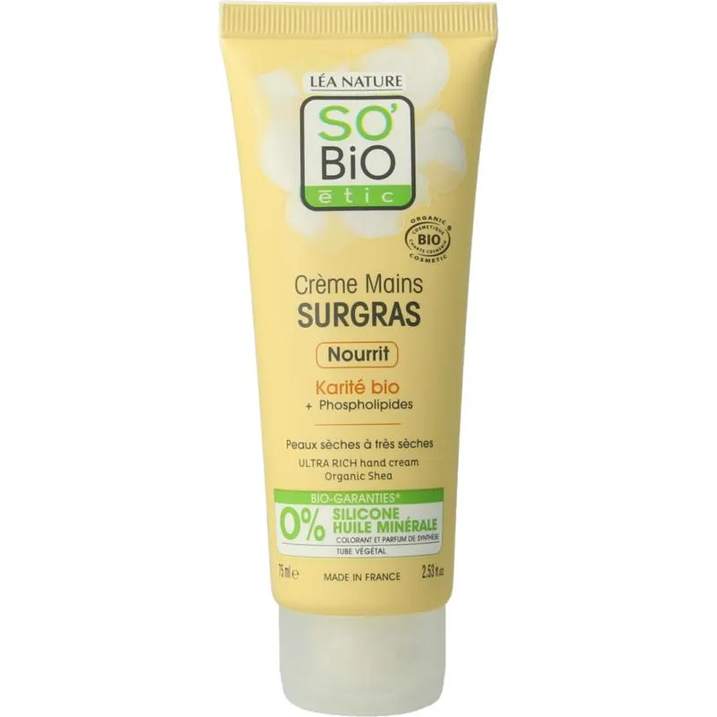 So Bio Etic Handcream Shea Butter (75 ml)