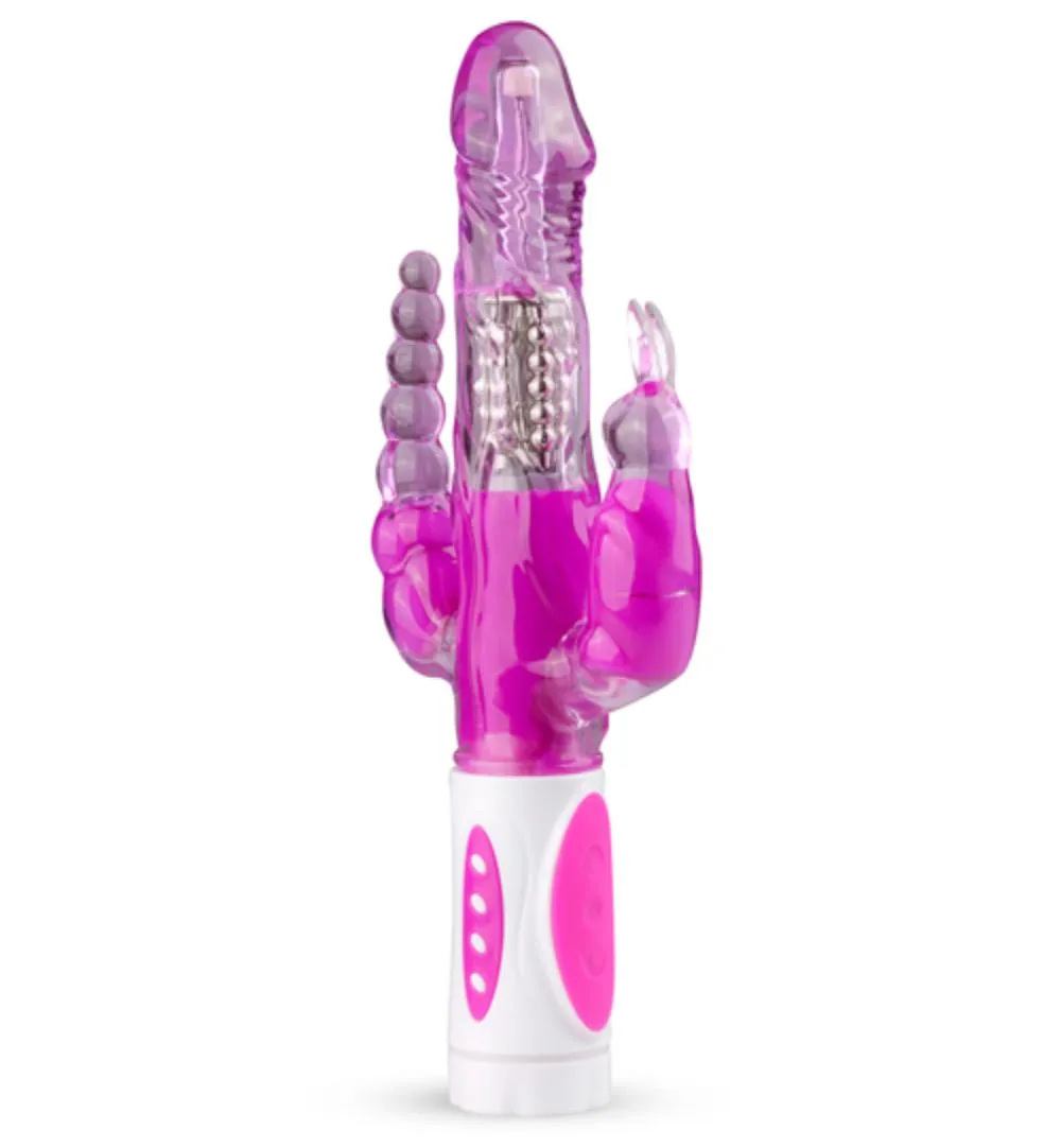 Easytoys Vibe Collection Raving Rabbit Vibrator - Paars (1 stuk)