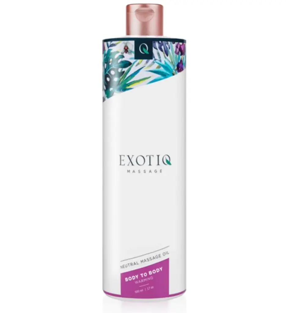 Exotiq Body To Body Verwarmende Massageolie (500 ml)