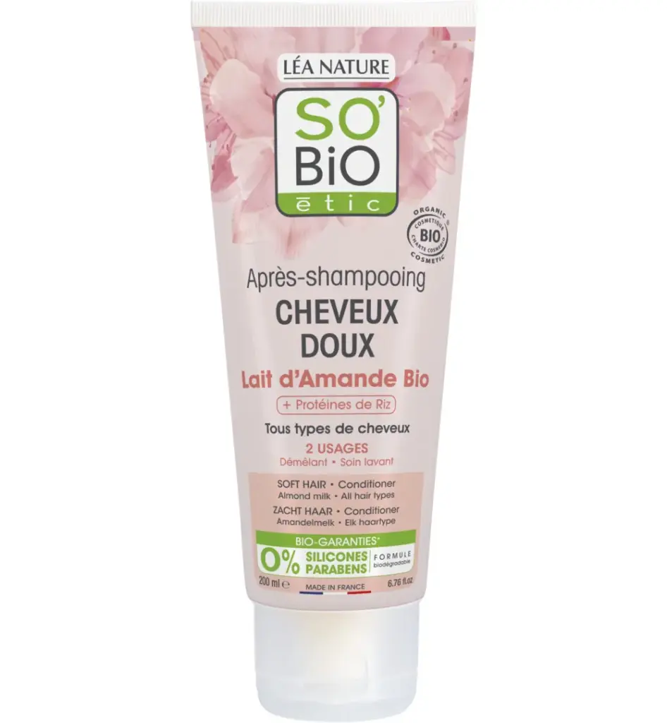 So Bio Etic Conditioner Almond Milk Rice Proteins (200 ml)