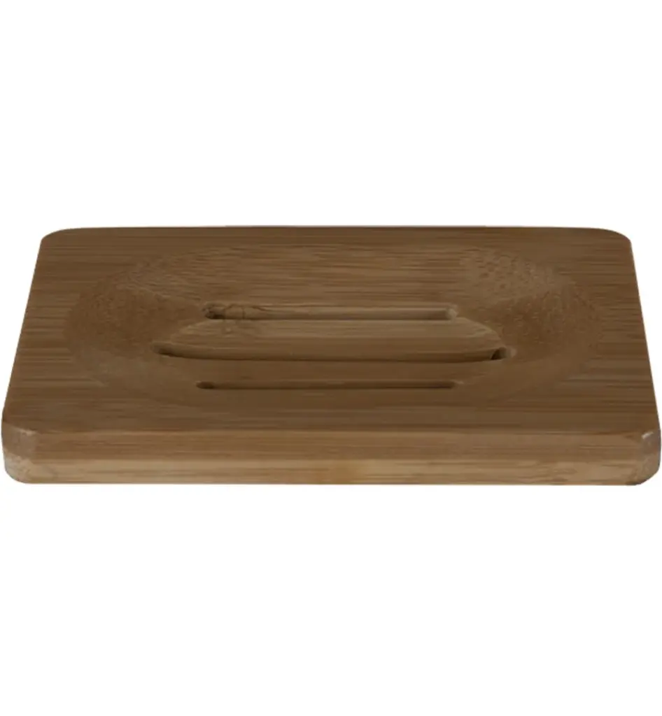 Happysoaps Zeephouder Bamboe Voor 2 Shampoo Bars (1 stuk)