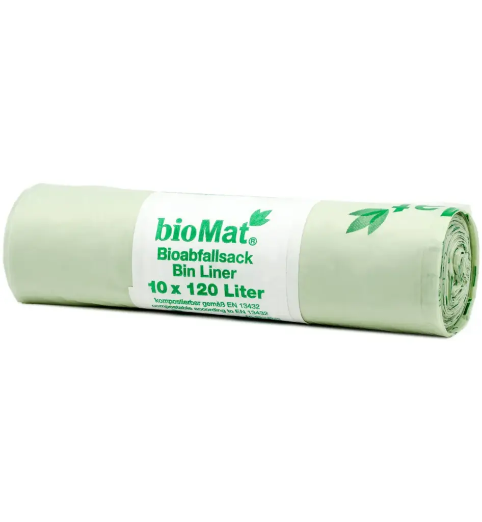 Biomat Wastebag Compostable 120/140 Liter (10 stuks)