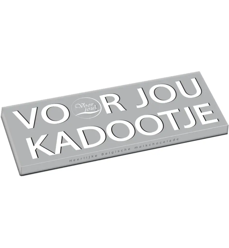 Voor Jou! Wensreep melk, Kadootje (70 gr)