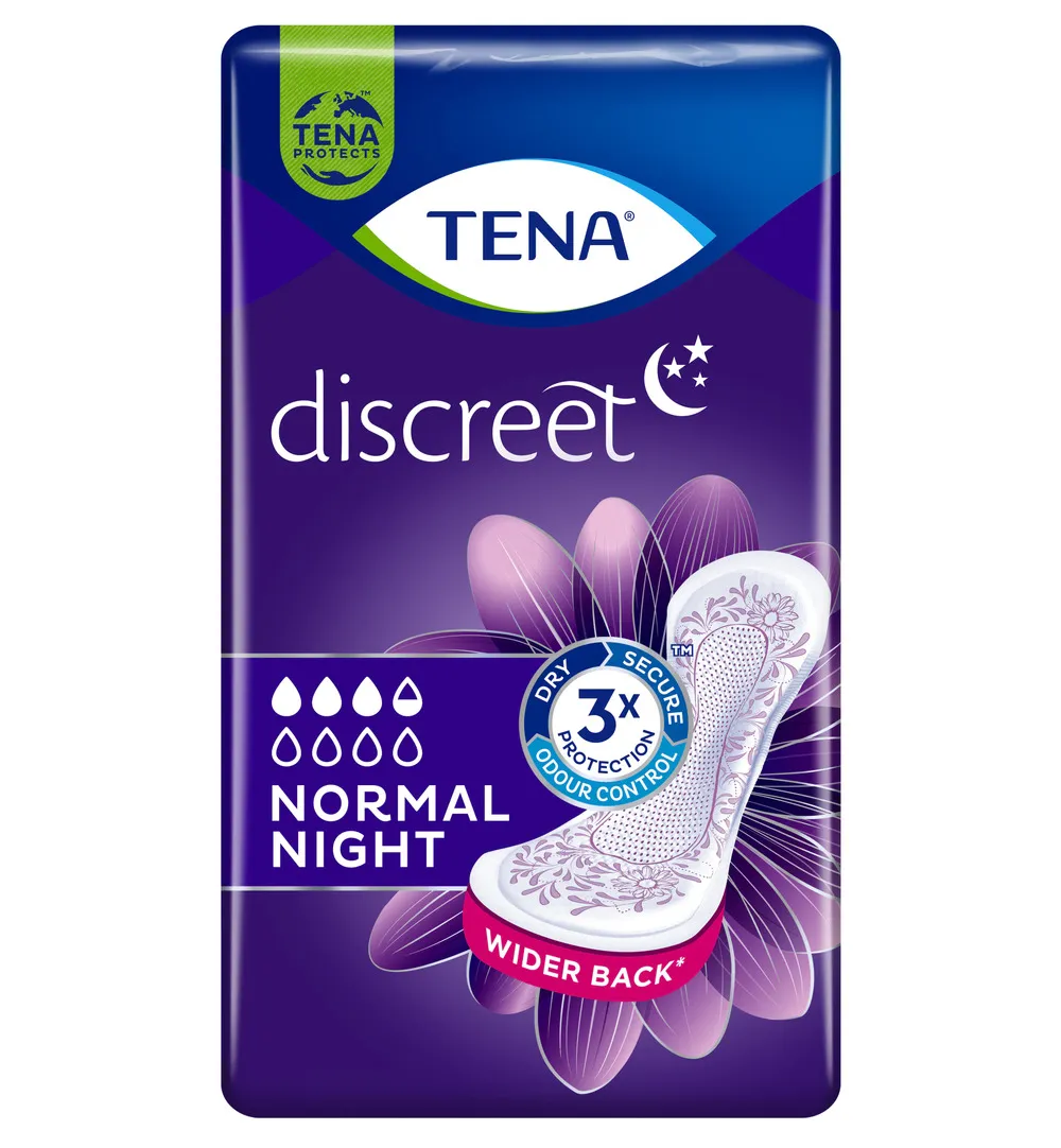 Tena Discreet Normal Night (20 stuks)