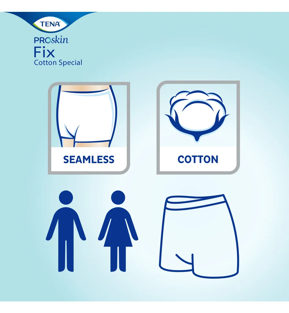 Tena Fix Cotton Special Extra Extra Large (1 stuk) - image 3