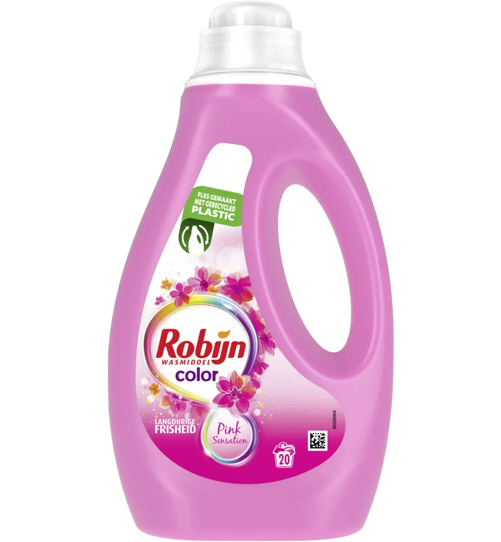 Robijn Wasmiddel Pink Sensation Kleur (1000Ml)