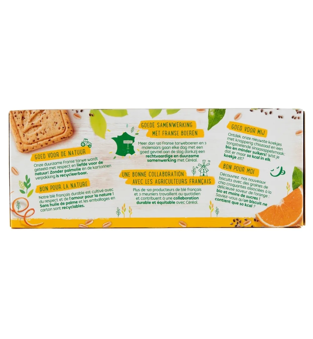 Céréal Bio Sinaasappel Chiazaad (132 gr) - image 3