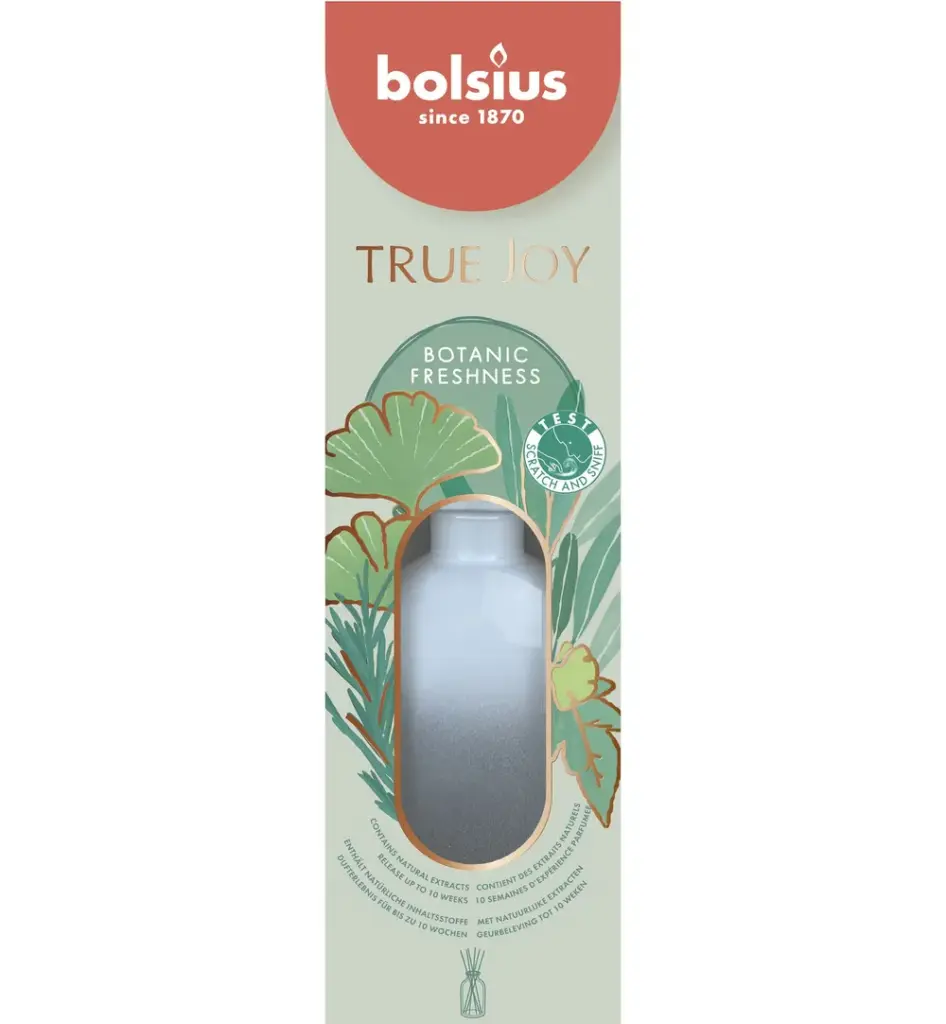 Bolsius True Joy Geurverspreider 80Ml Botanic Freshness (80 ml)