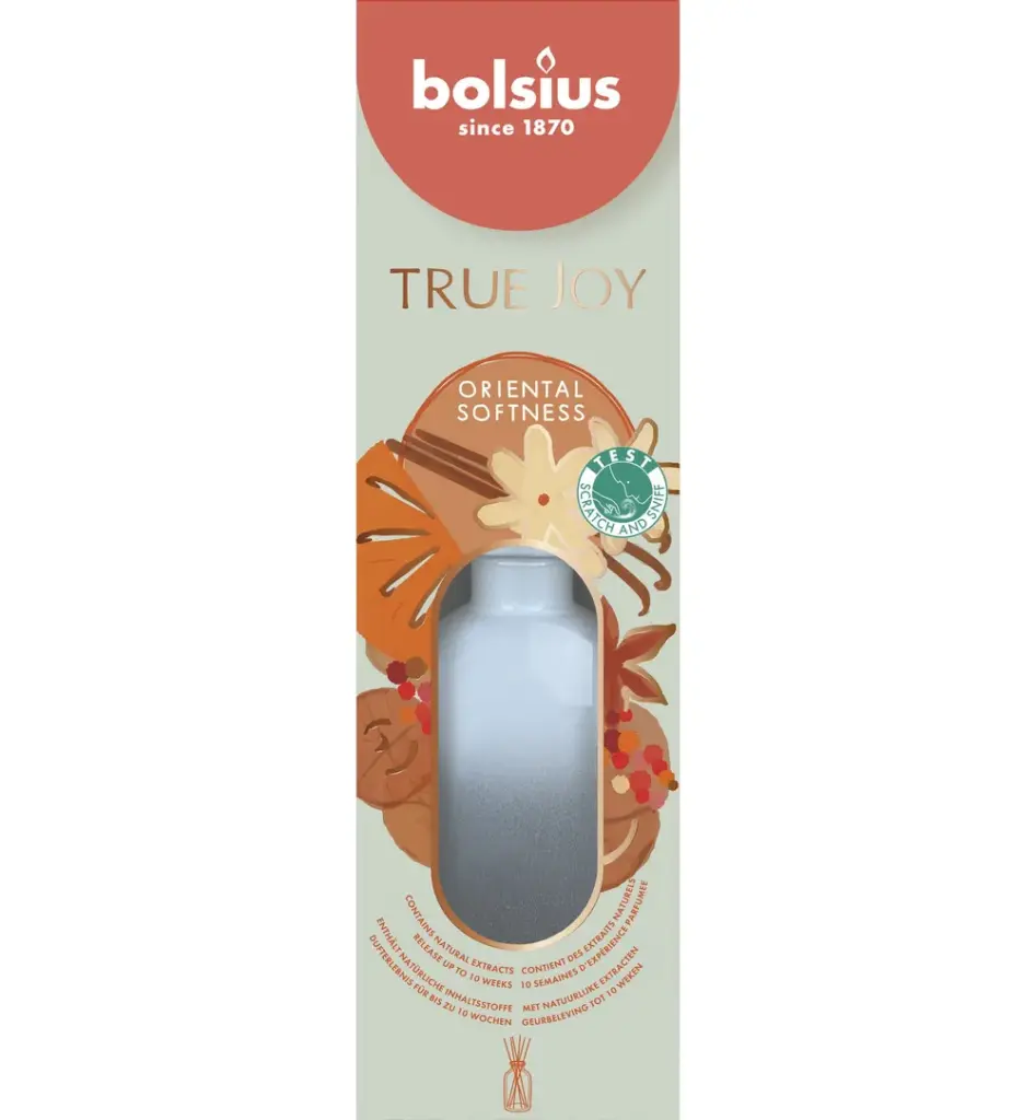 Bolsius True Joy Geurverspreider 80Ml Oriental Softness (80 ml)