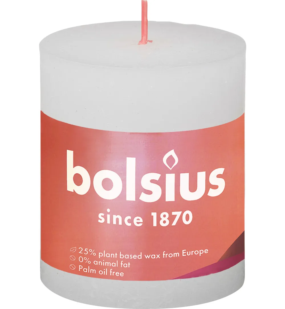Bolsius Shine Rustiekkaars 80/68 Cloudy White (16 stuks)