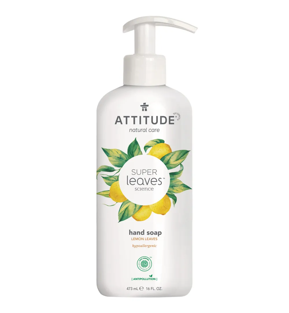 Attitude Super Leaves Handzeep lemon leaves (473 ml)