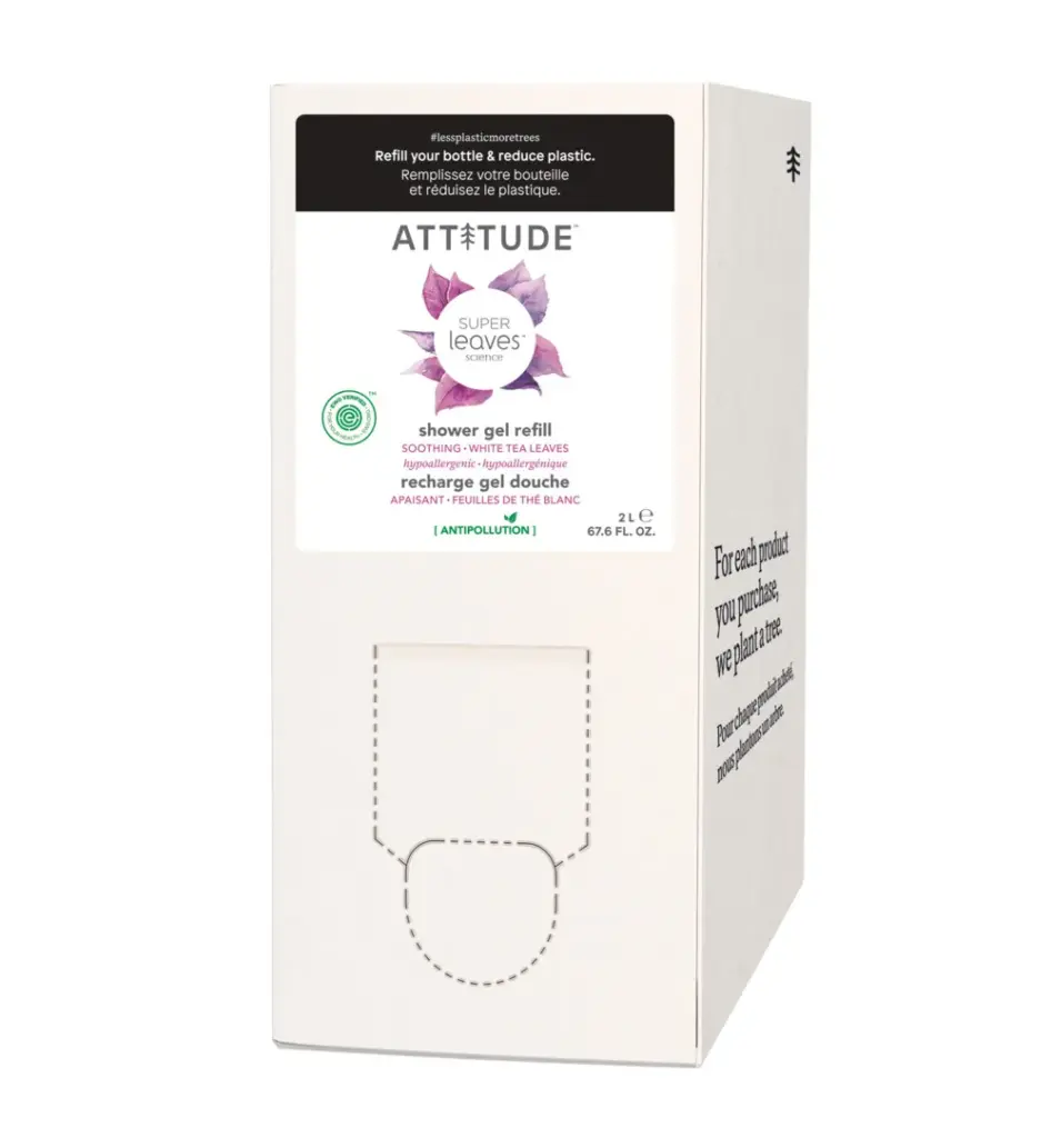 Attitude Super Leaves Bulk2 Go Douche gel kalmerend (2000 ml)