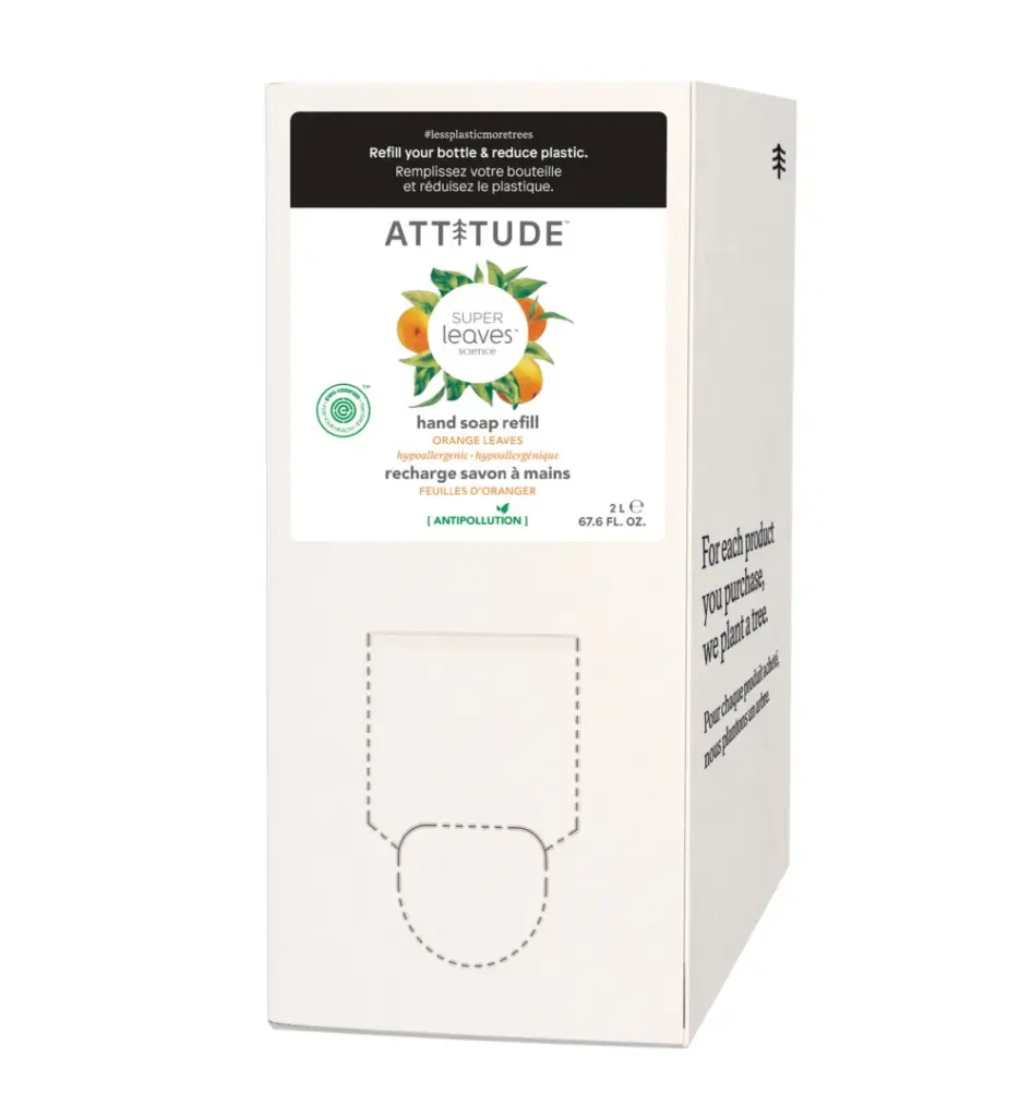 Attitude Super Leaves Bulk2 Go Handzeep orange leaves (2000 ml)