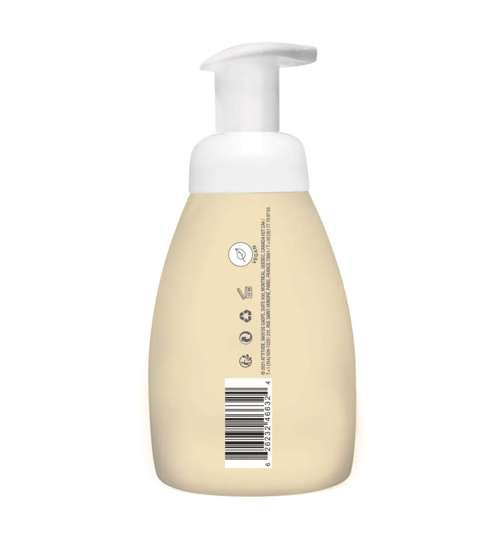 Attitude Baby Leaves 2In1 Schuimende Haar&Body Zeep Pear Nectar (295 ml) - image 3