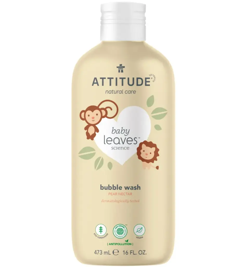 Attitude Little Leaves Bubbel Zeep Pear Nectar (473 ml)