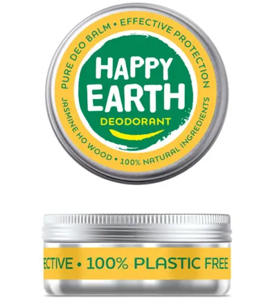 Happy Earth Deodorant balm jasmine ho wood (45 gr)