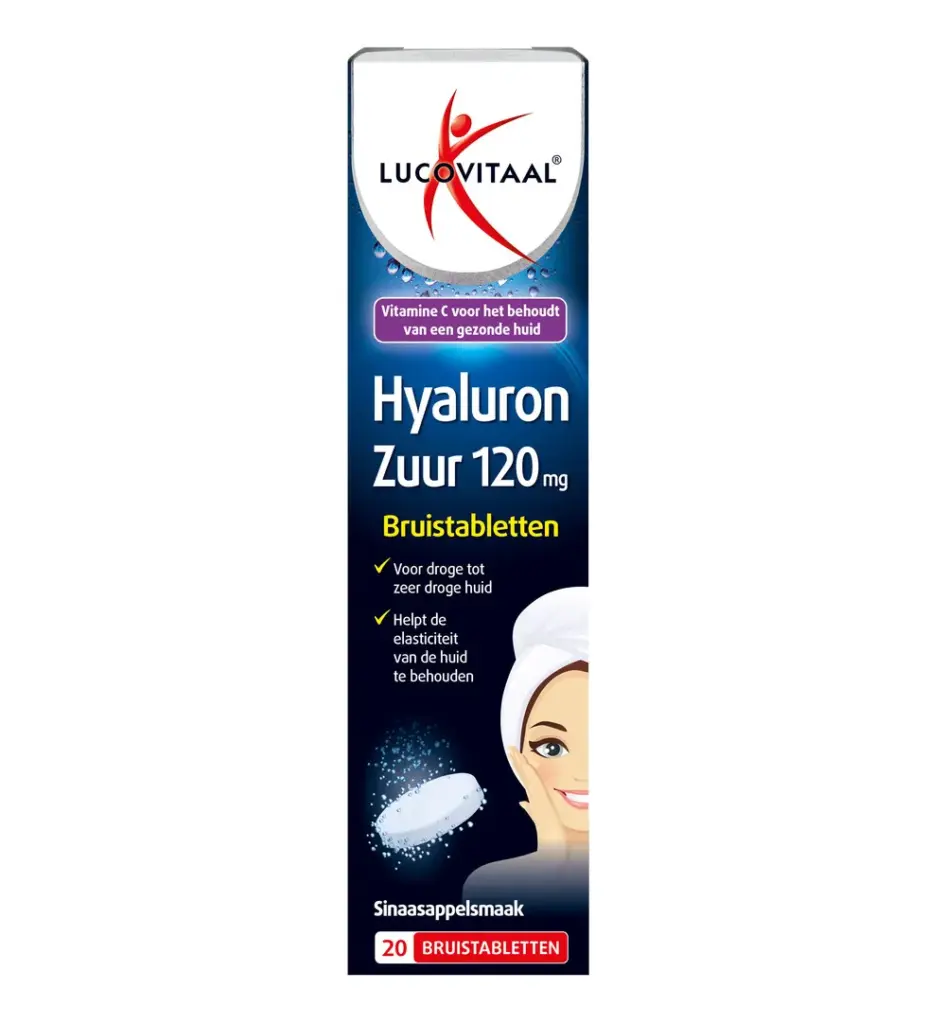 Lucovitaal Hyaluronzuur  (20 Bruistabletten)