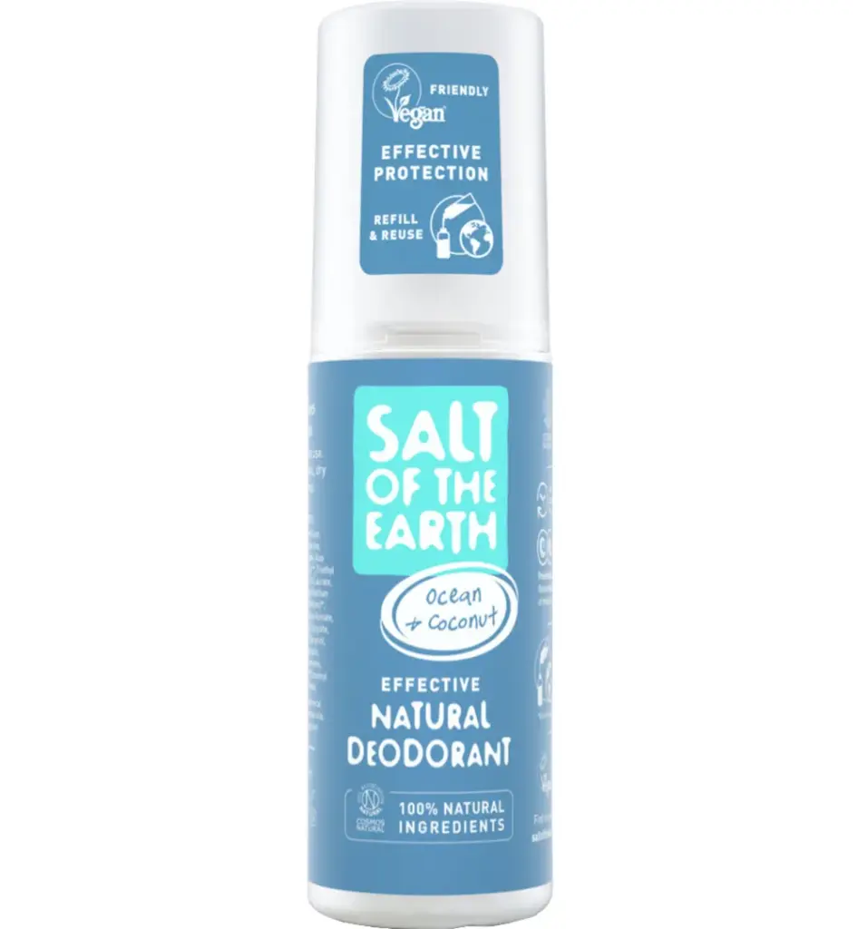 Salt Of The Earth Natural Deodorant Spray, Ocean & Coconut (100 ml)